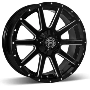 RSSW – Rambler – Black – 17″x7.5″ 15mm – Summer Wheels – ACH752RBMF